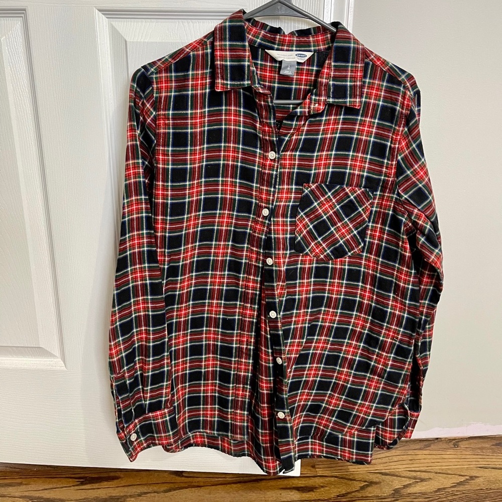 Flannel button up shirt